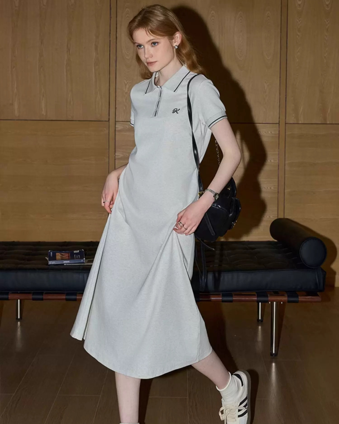 ポロロングスカート（セットアップ・全1色）