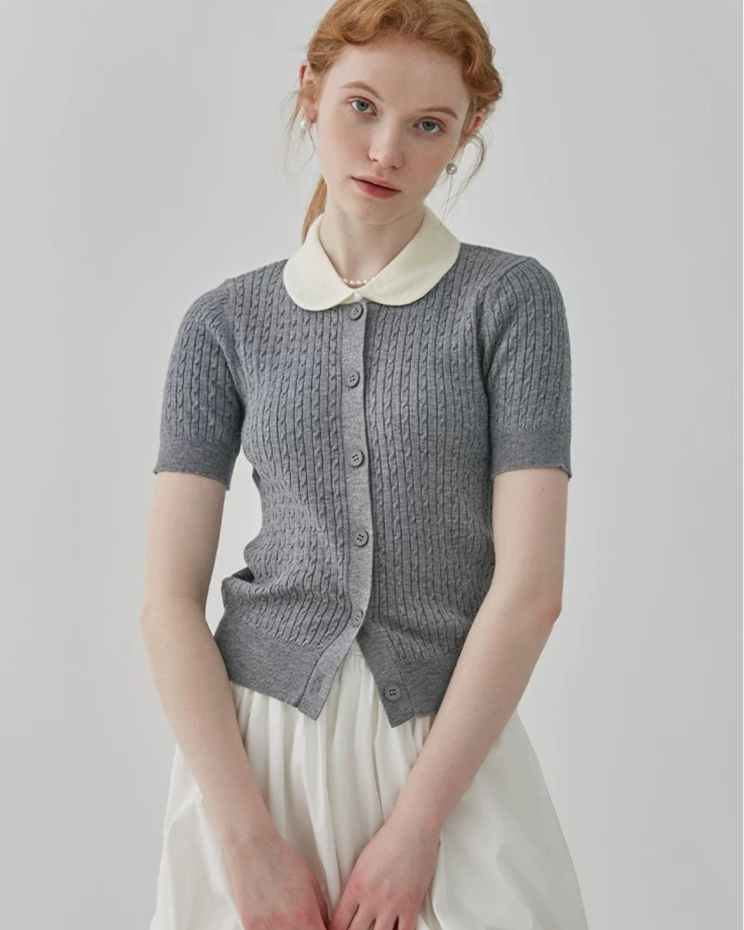 フレンチハーフセーター（セットアップ・全1色）