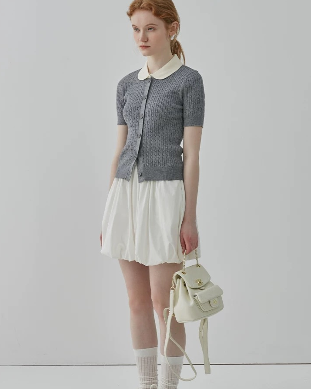 フレンチハーフセーター（セットアップ・全1色）