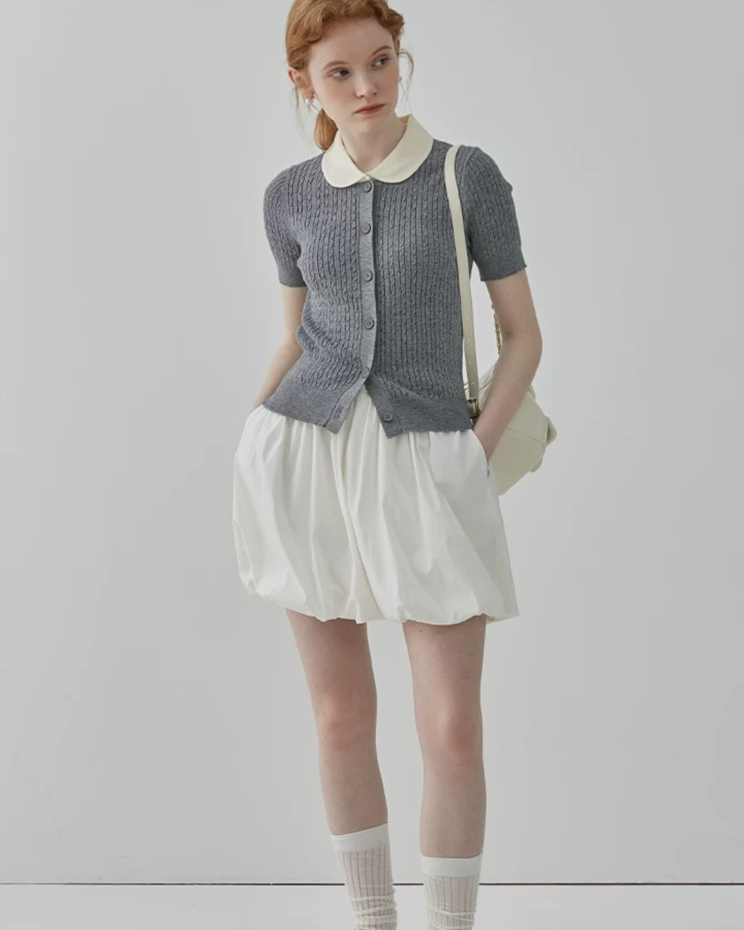 フレンチハーフセーター（セットアップ・全1色）