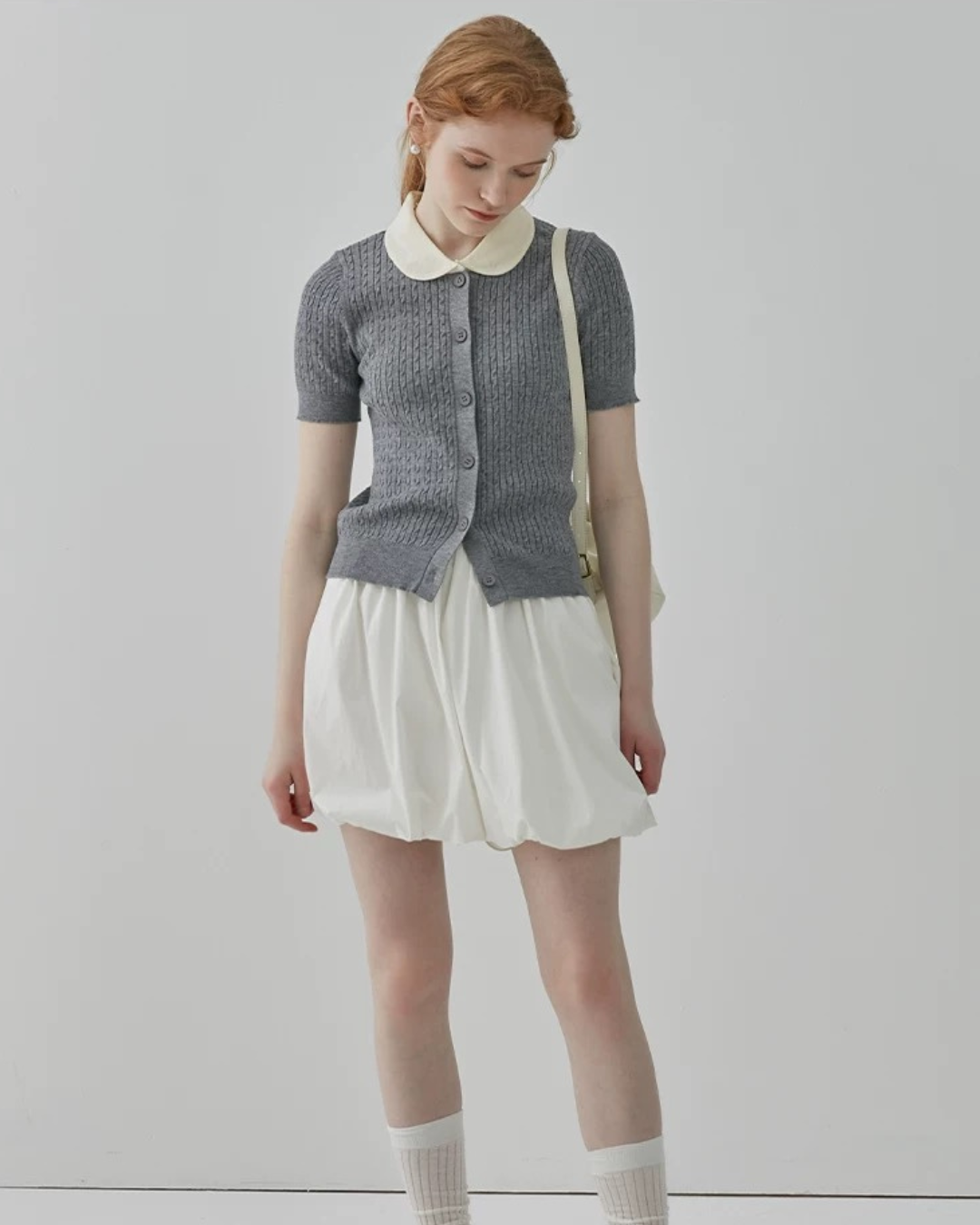 フレンチハーフセーター（セットアップ・全1色）