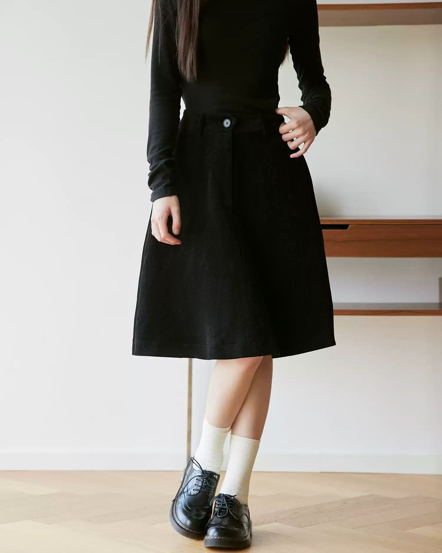 モノトーンシルエットスカート（スカート・全1色）