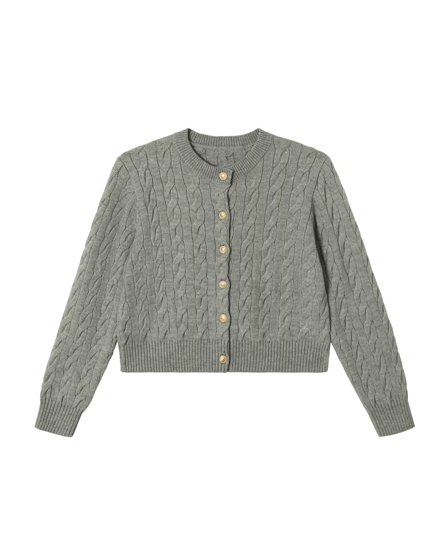 ショートトップニット（トップス・全1色）