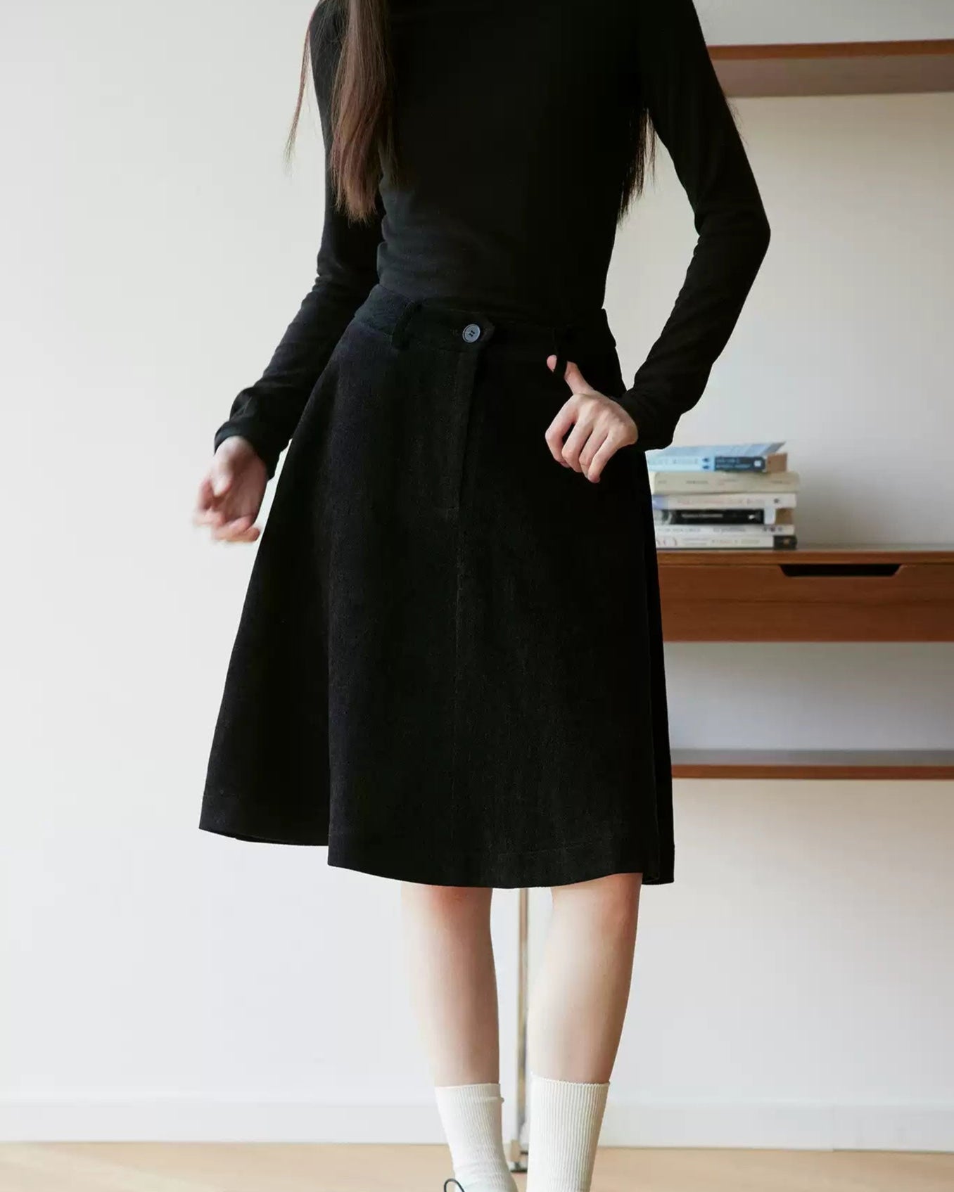 モノトーンシルエットスカート（スカート・全1色）