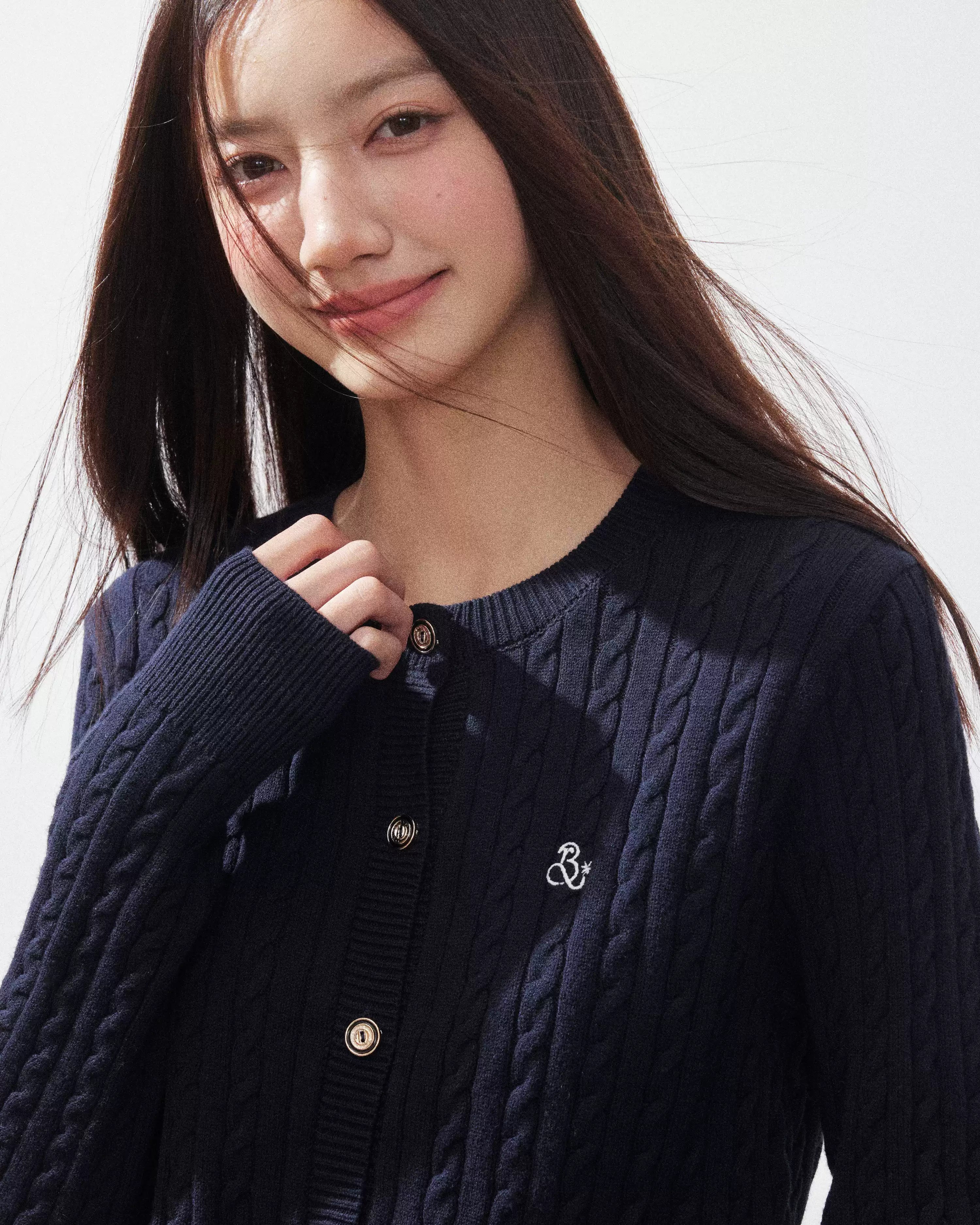 ボタンニットカーディガン（トップス・全1色）