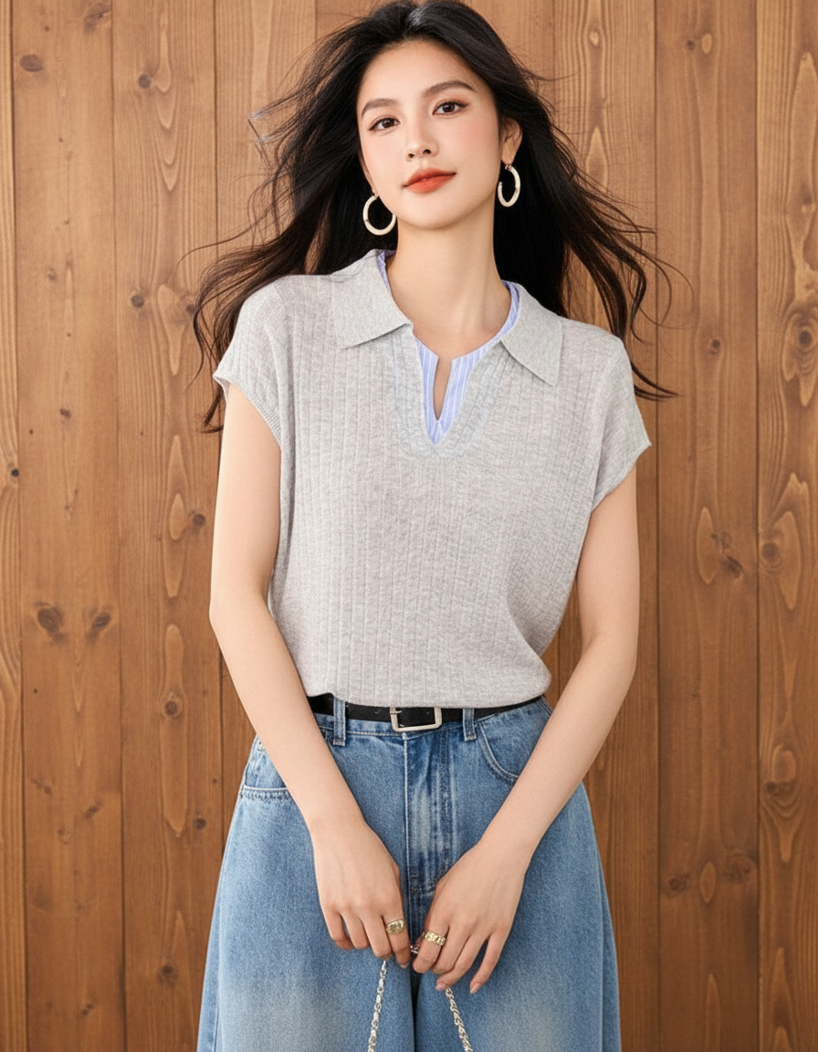 サマーポロネック（トップス・全1色）