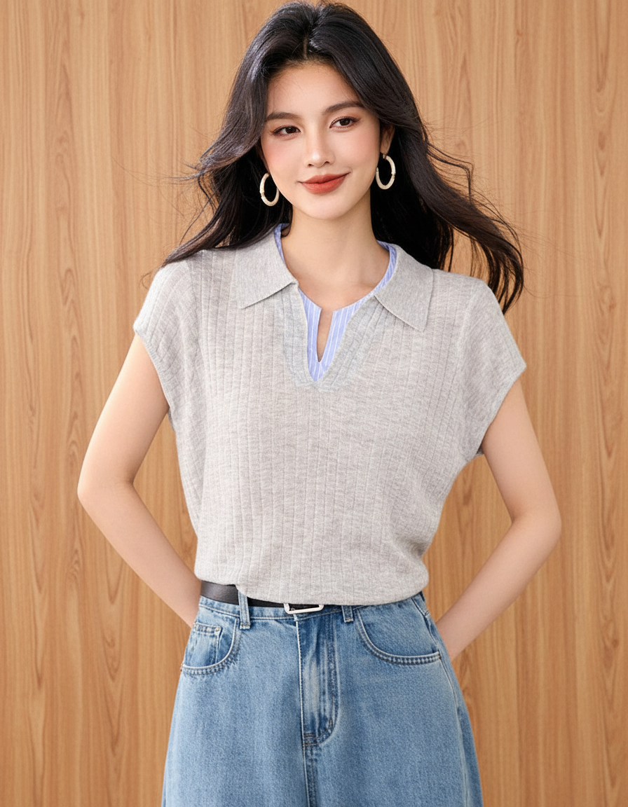 サマーポロネック（トップス・全1色）