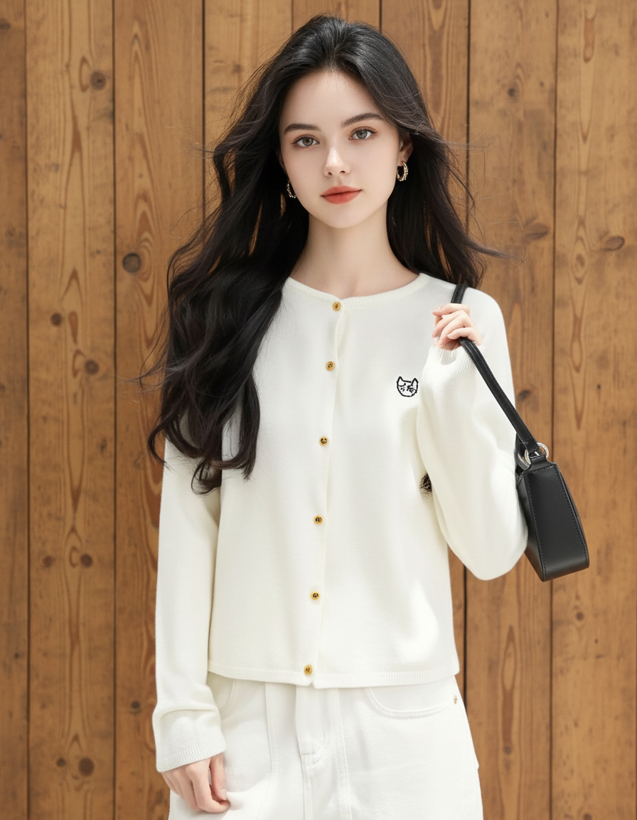 オータムラウンドネックセーター（トップス・全2色）